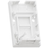 Корпус настенной розетки NIKOMAX NMC-MB1P-DR-GY